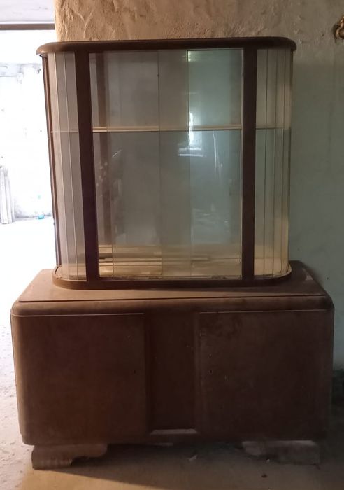 Kredens bufet z nadstawką lata 50. do renowacji