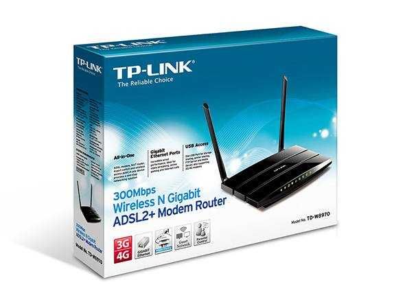 Modem router TP-Link TD 8970