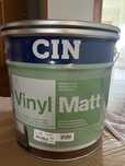 Tinta Cin - 15L branco Vinyl Matt