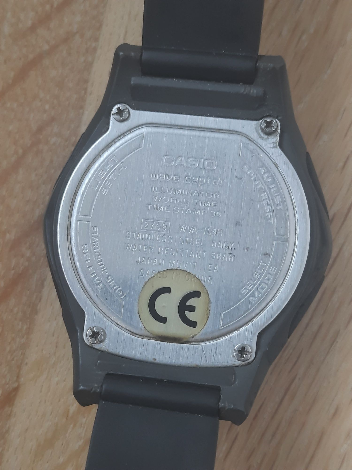 Stary zegarek Casio Wave Ceptor