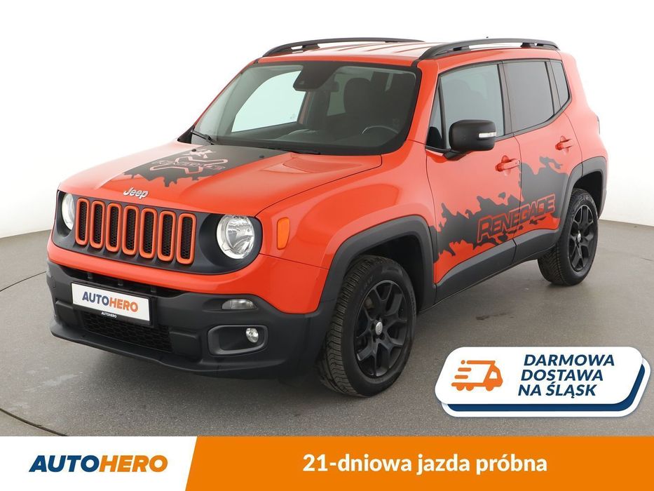 Jeep Renegade 4x4 automat klima auto czujniki parkowania grzane fotele
