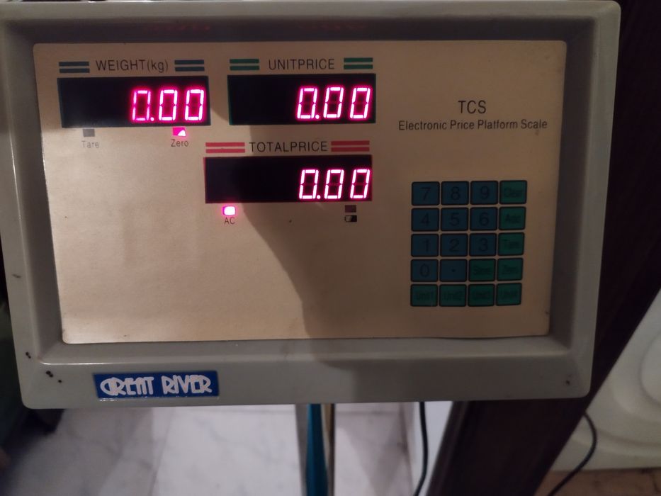 Balança digital elétrica