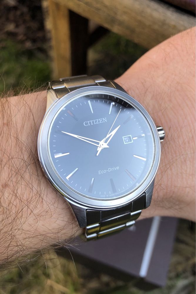 Zegarek Citizen Eco-drive Classic szafir WR 100m | BM7290-51E