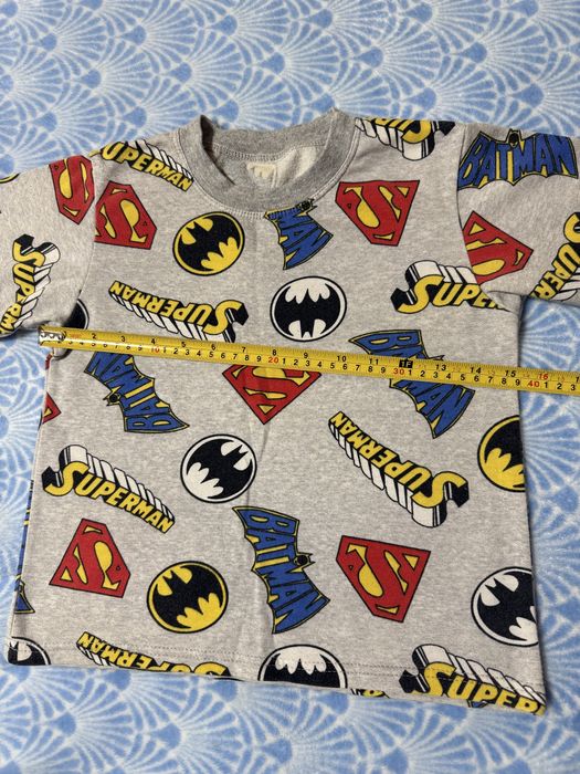 Утеплена піжама бетмен реглан штани пижама