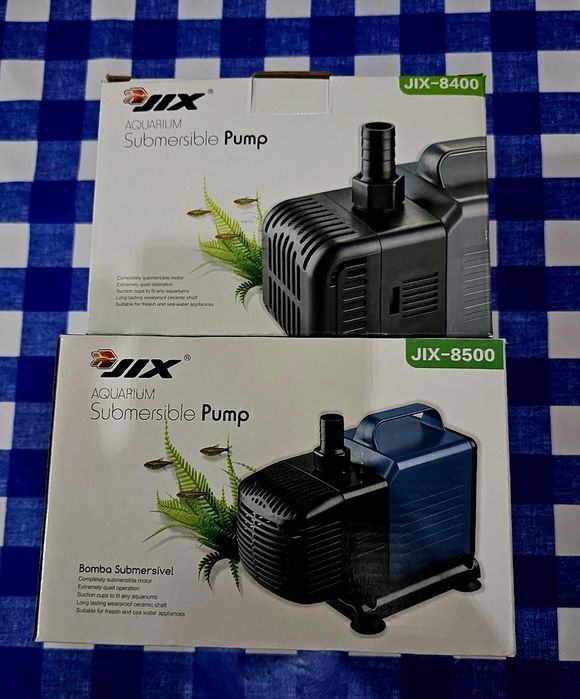 Bombas submersíveis para lagou ou sump de aquario.