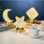 Lampka LED Księżyc | Biurkowa Lampka Nocna Study Aesthetic USB
