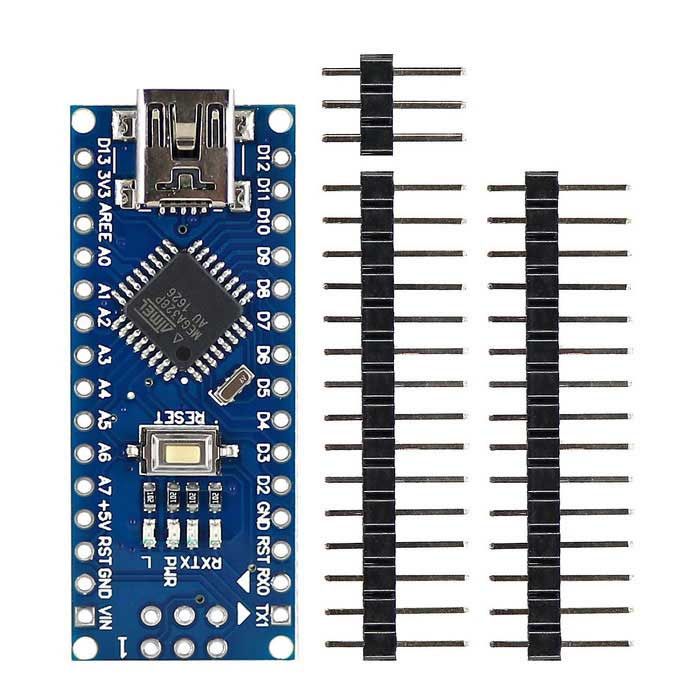 Arduino Nano V3 ATmega168, CH340, mini USB,(Ардуино)