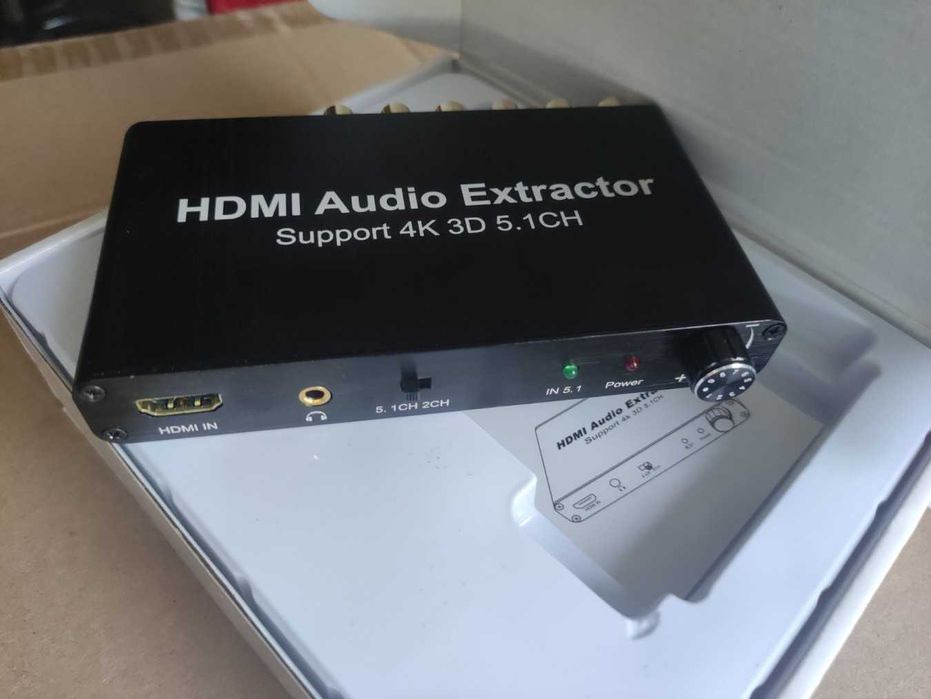 hdmi аудио экстрактор декодер audio extractor 5.1 ЦАП DAC ARC