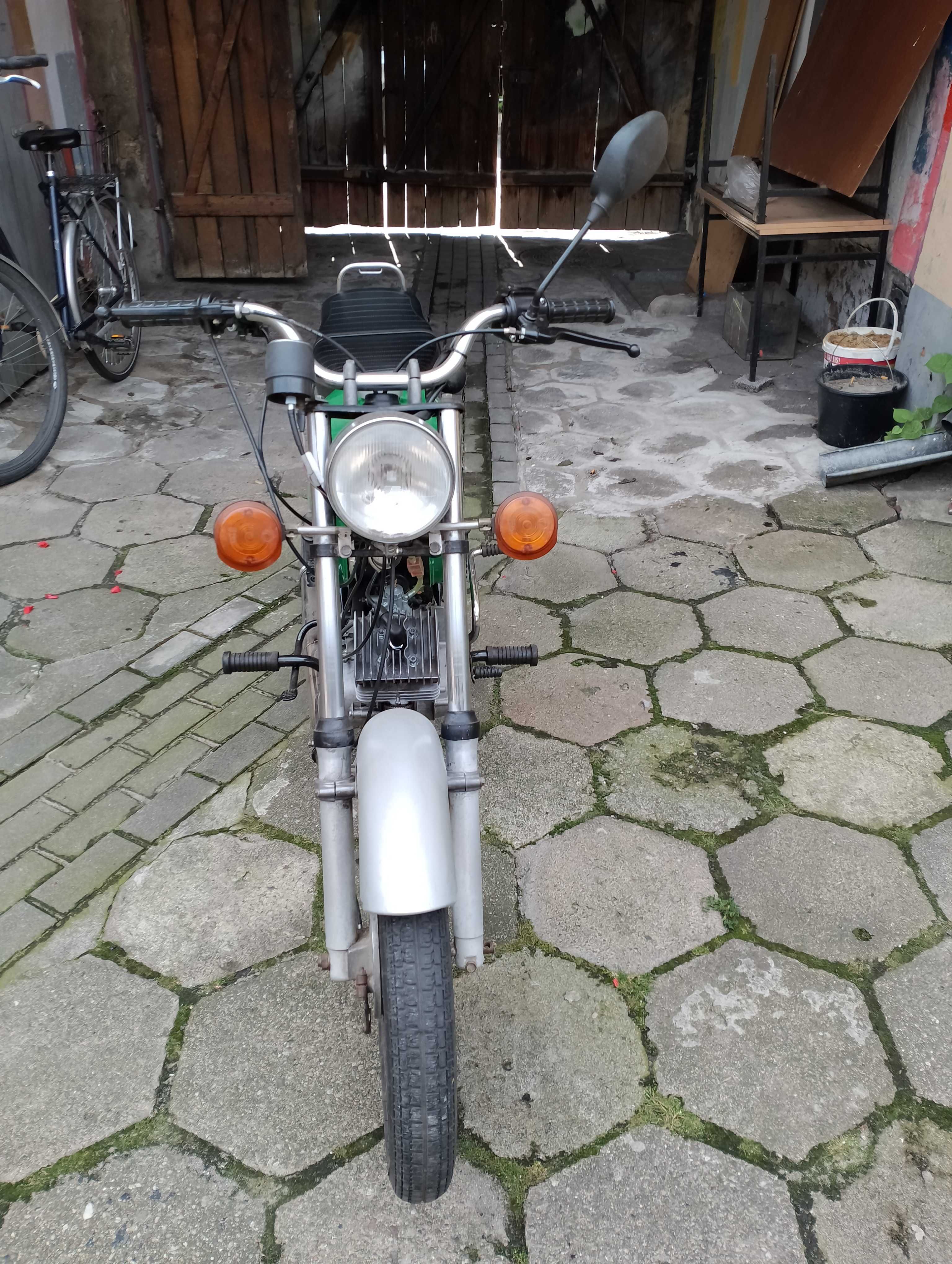 Simson S51 zielony