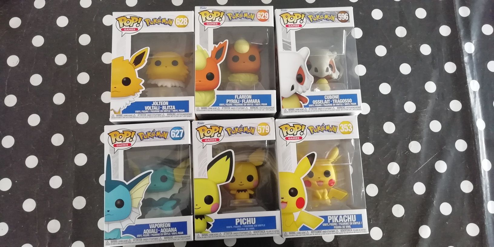 Pop Pokemon vários