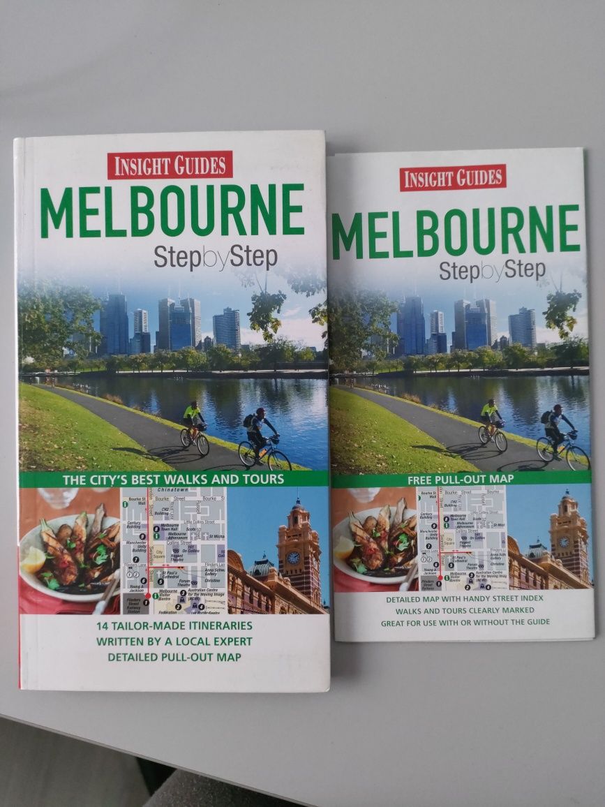 Melbourne Australia przewodnik z mapą