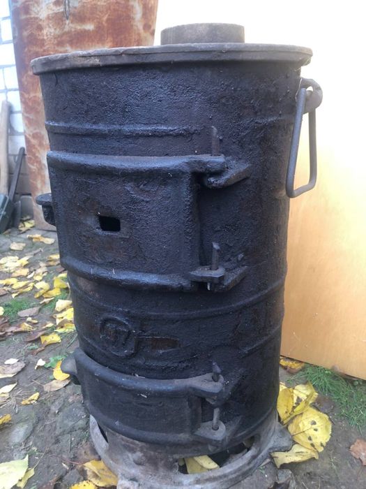 Піч буржуйка чугунна 57