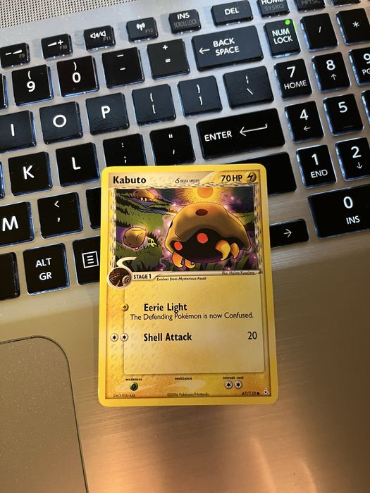 Karty pokemon oryginalne starsze Kabuto EX Holon Phantoms
