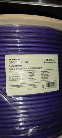 DIGITUS кабель витая пара длина 305м
