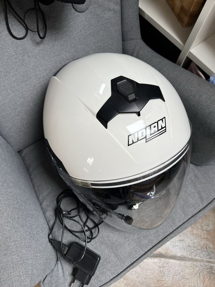 Kask nolan N40 special n-com XL z intercom