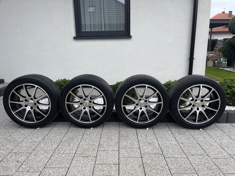 Alufelgi 5x112 17  66,6/57.1 opony Continental 225/45/17