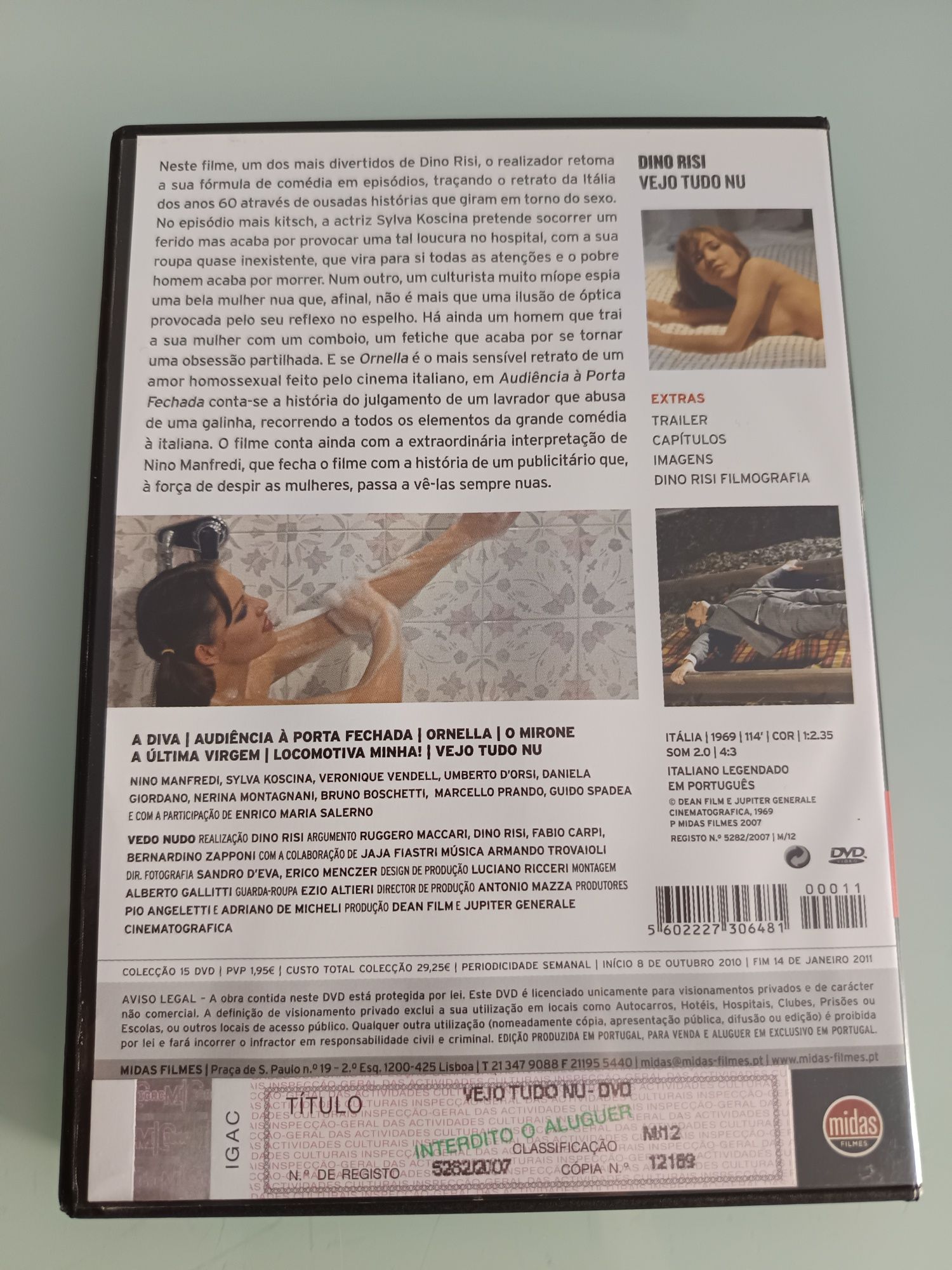 DVD vejo tudo nu