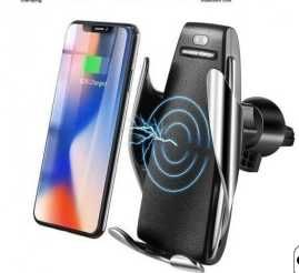 Автомобільний тримач із бездротовою зарядкою Smart Sensor S5
