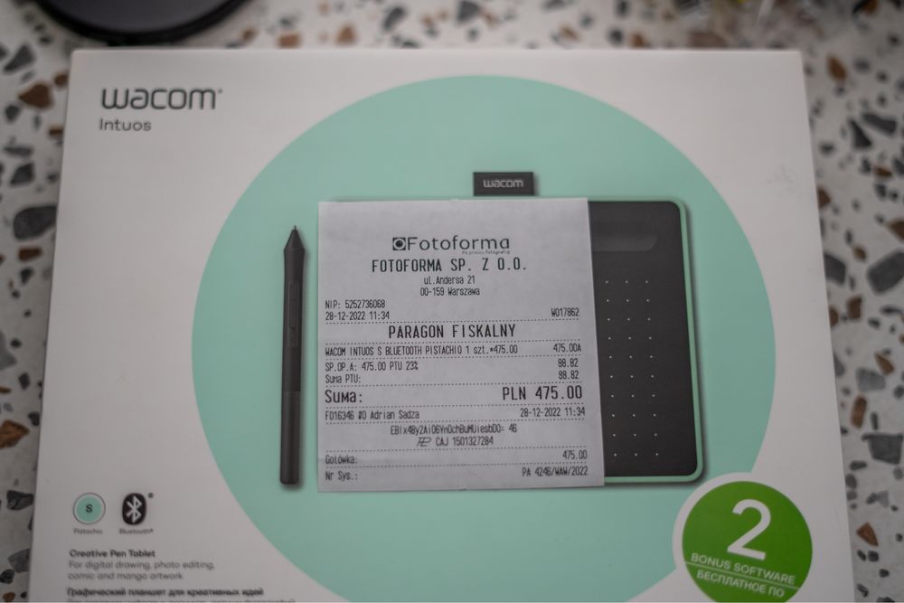 Tabelt Graficzny Wacom Intuos