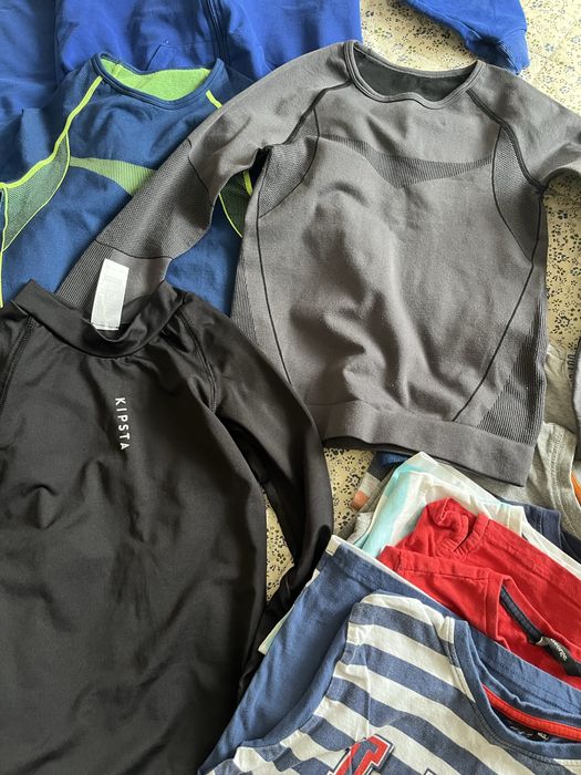 Ubrania chłopięce r.122/128