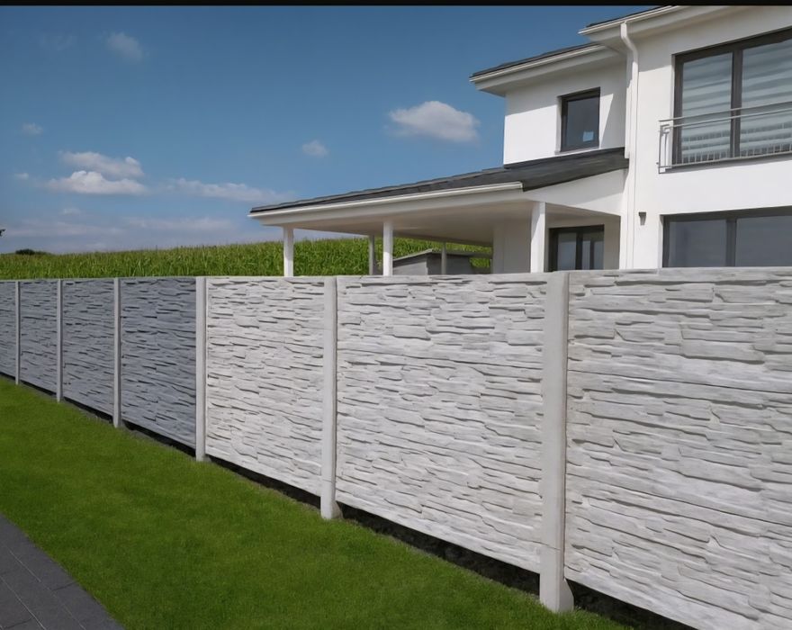 Огорожі. Бетонні огорожі. Європаркан. Секційні паркани.