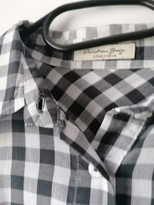 Bluzka koszulowa w kratę