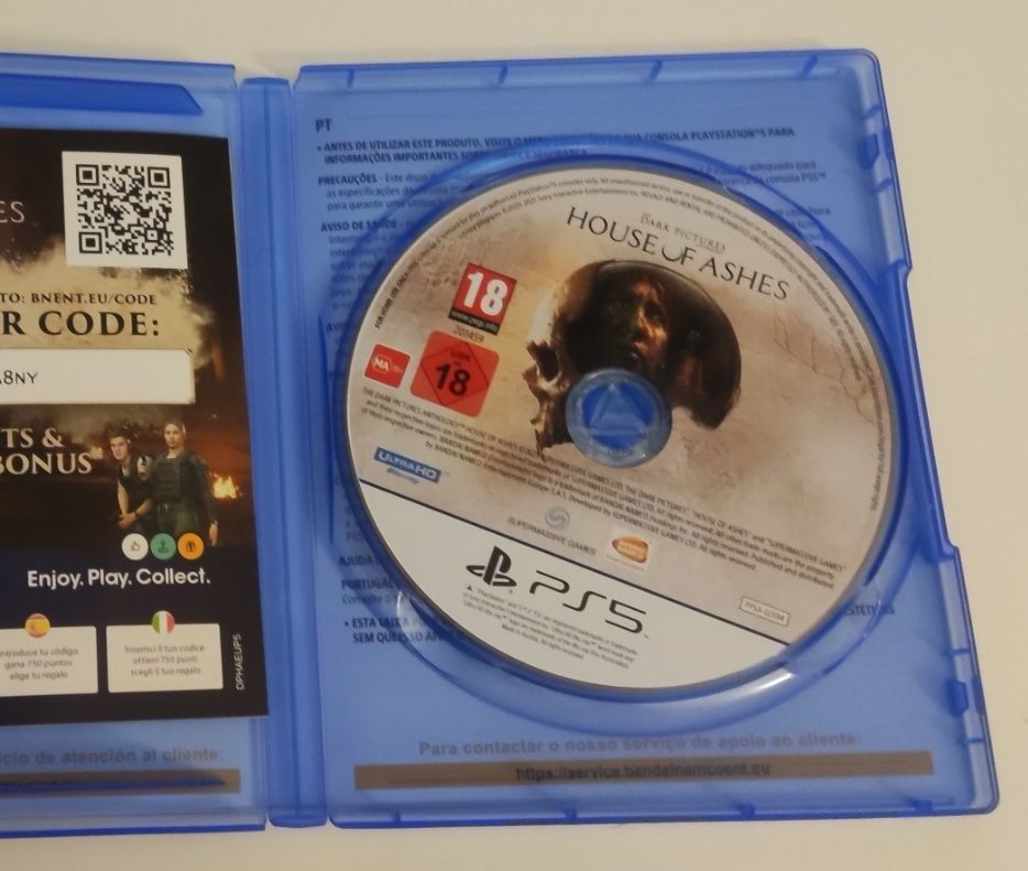House of Ashes ps5 jogo Dark Pictures playstation 5