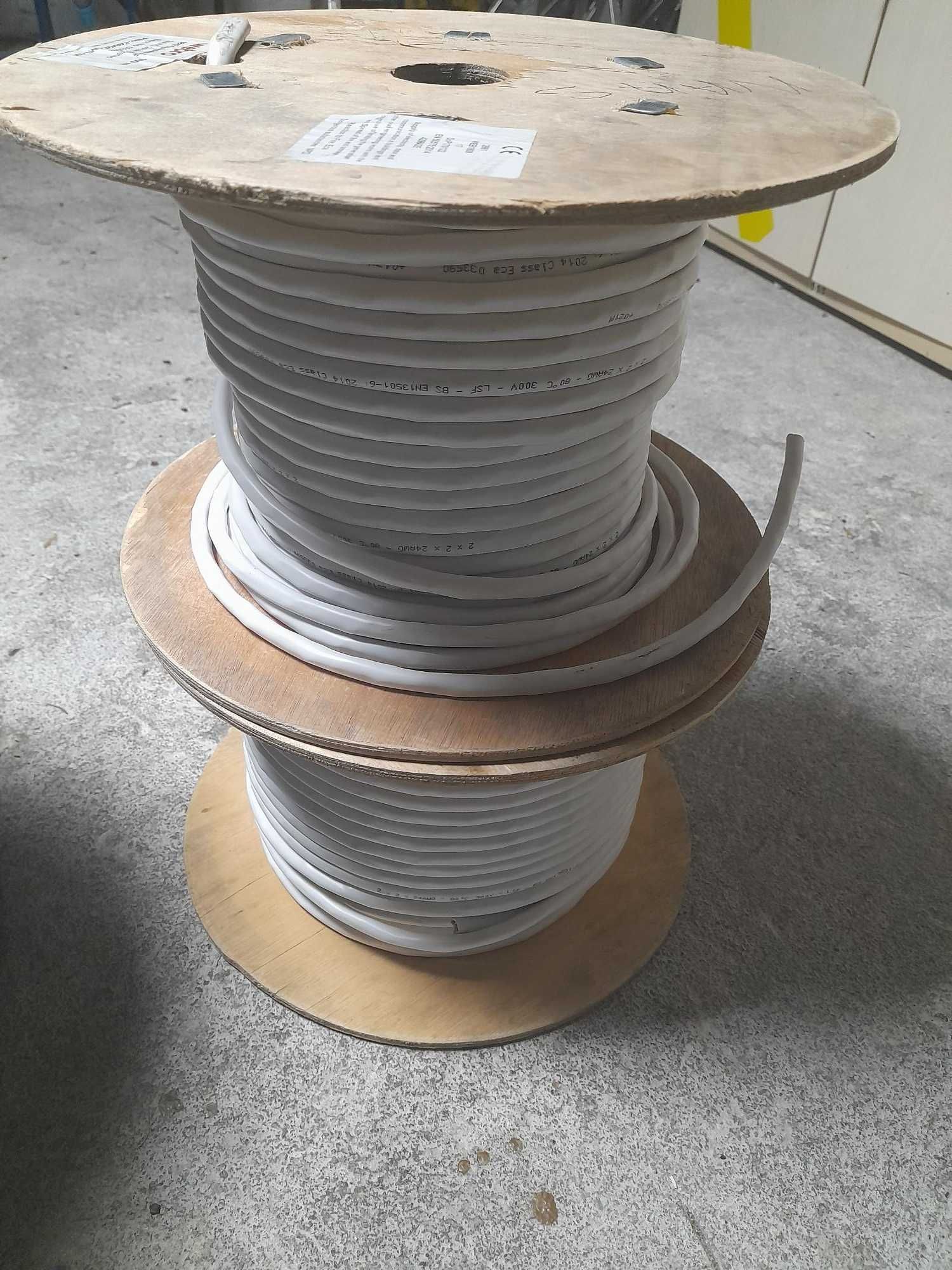KABEL przewód sieciowy  teleinformatyczny skrętka 2 x 2 x 24 AWG