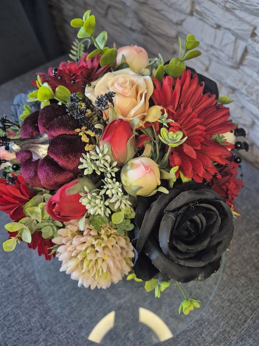 Zestaw jesiennych flower boxow