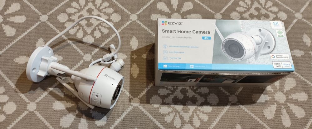 Kamera zewnętrzna EZVIZ H3c 2K + gratis karta micro sd 64gb