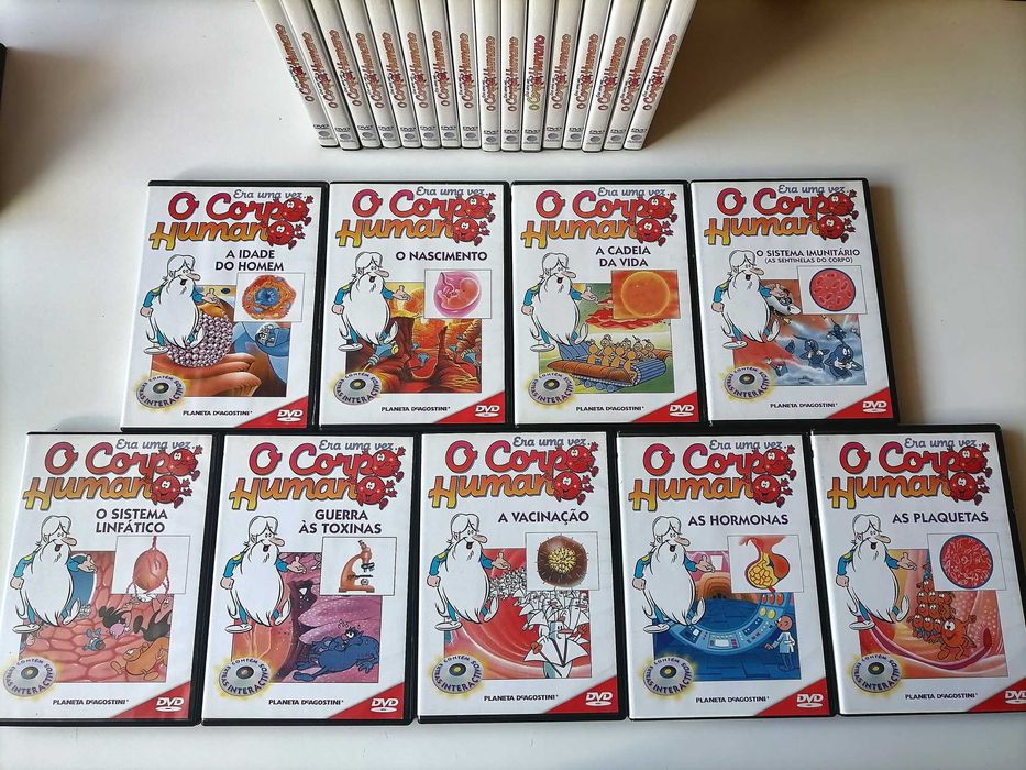Dvds Era uma vez o corpo humano Desenhos Animados