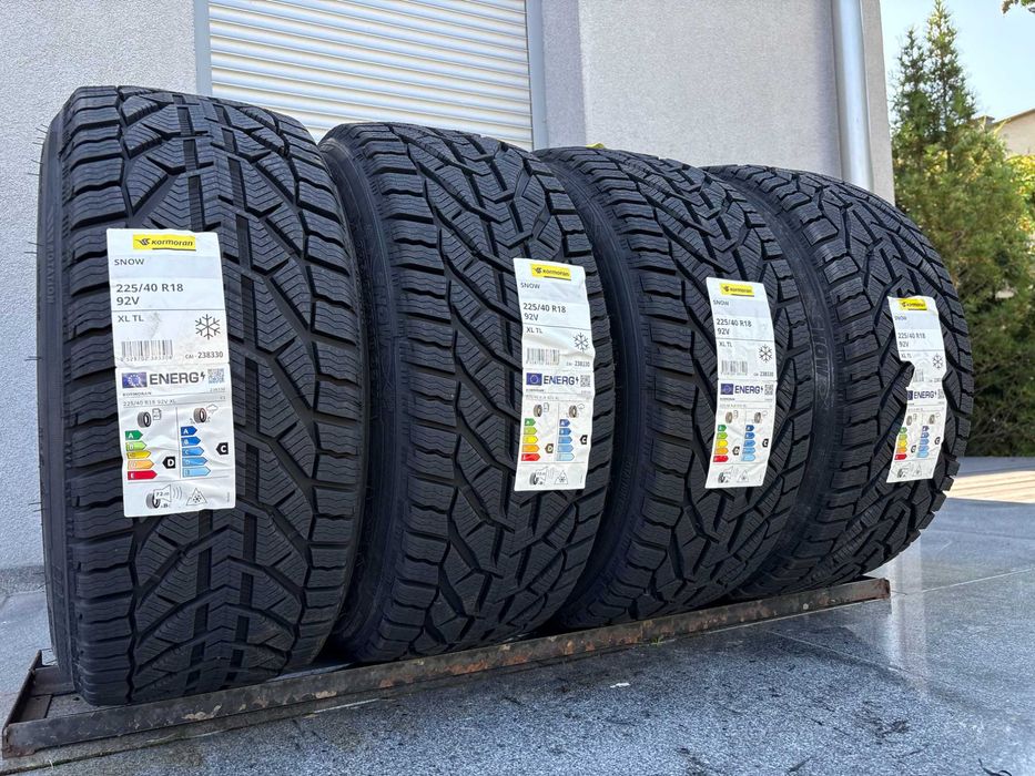 NOWE! zimowe 225/40R18 Kormoran Snow 92V XL produk. 2025rok! 5lat gwar