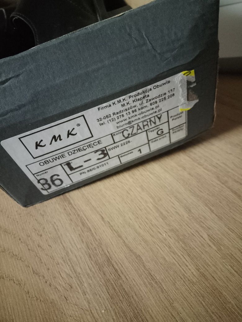 Buty wizytowe 36 nowe.