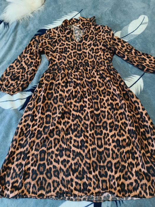 Леопардова сукня лео тепла