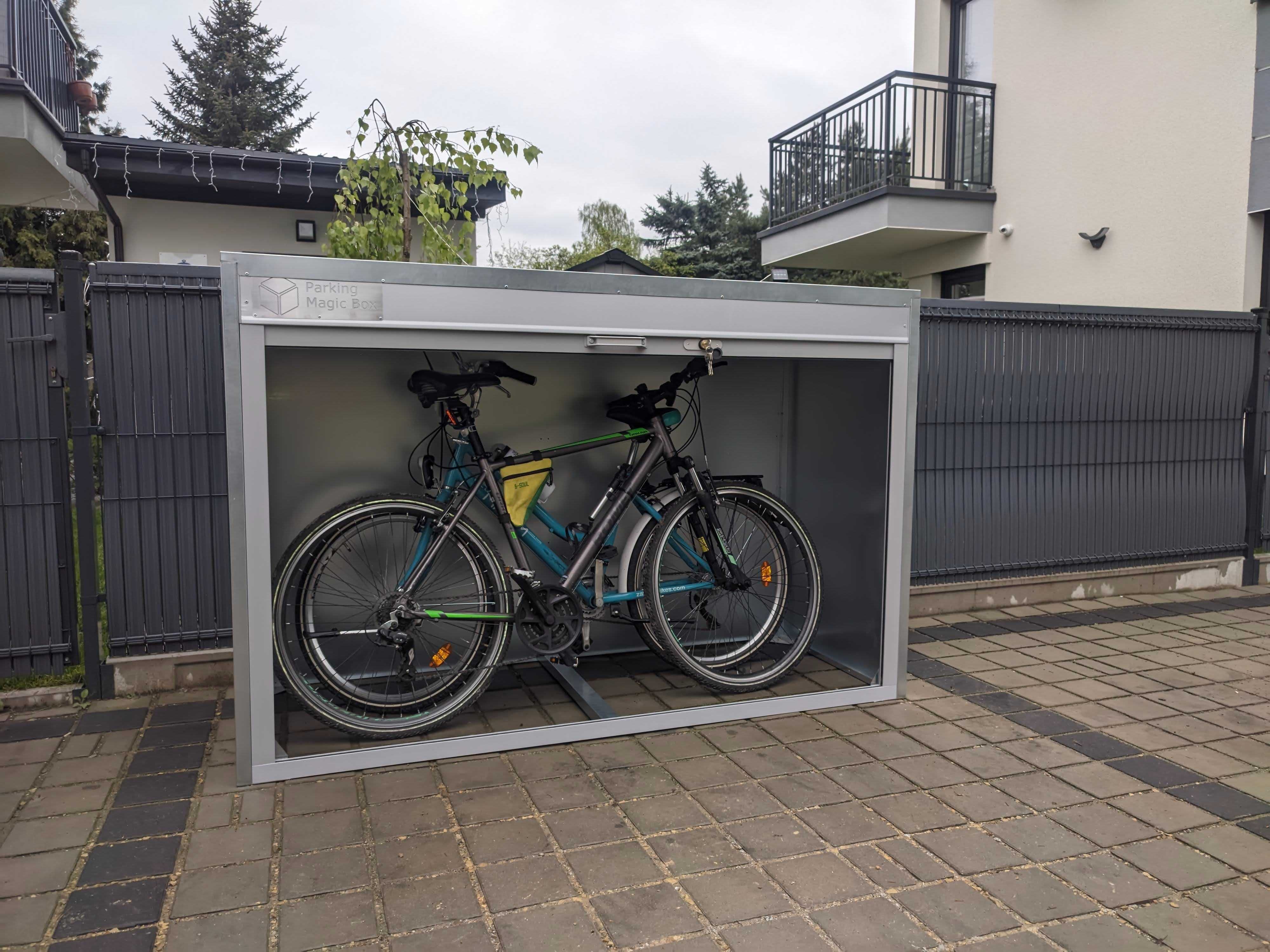 box rowerowy, boks garażowy, szafa garażowa, parking PROMOCJA