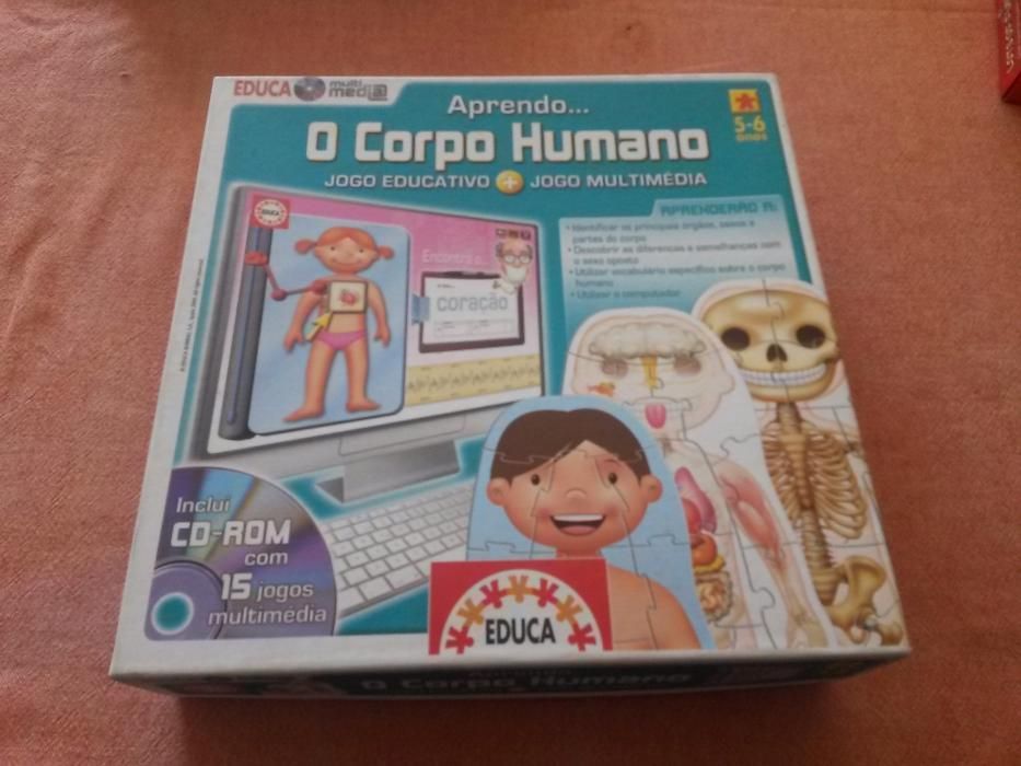 Aprendo… O Corpo Humano (Jogo Educativo e Multimédia) – Educa