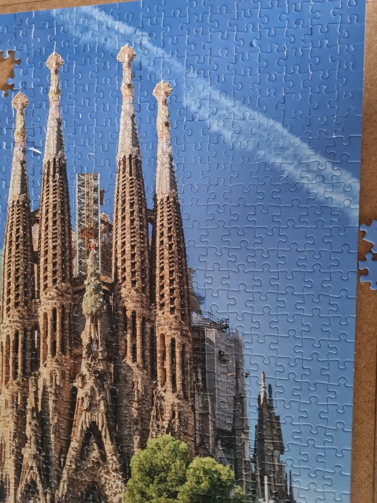 Puzzle Sagrada Familia w Barcelonie 1000szt.