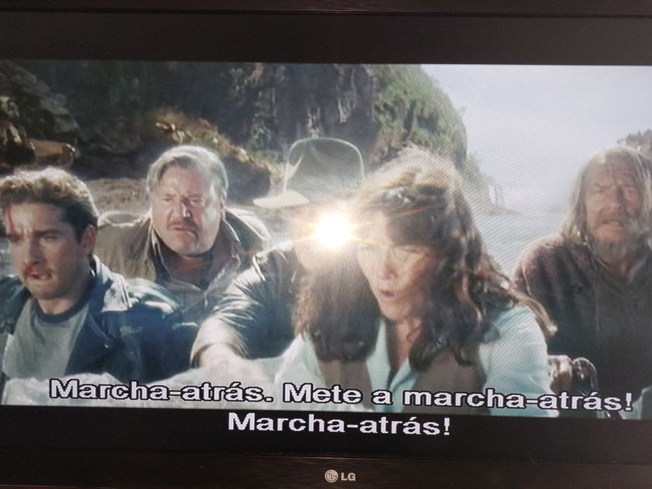 DVD " Indiana Jones Reino da Caveira Cristal " Como Novo)