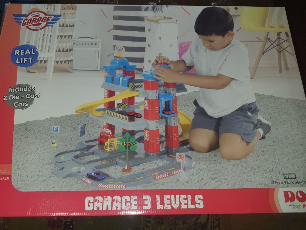 Дитячий гараж Гараж 3 рівня Dolu Try