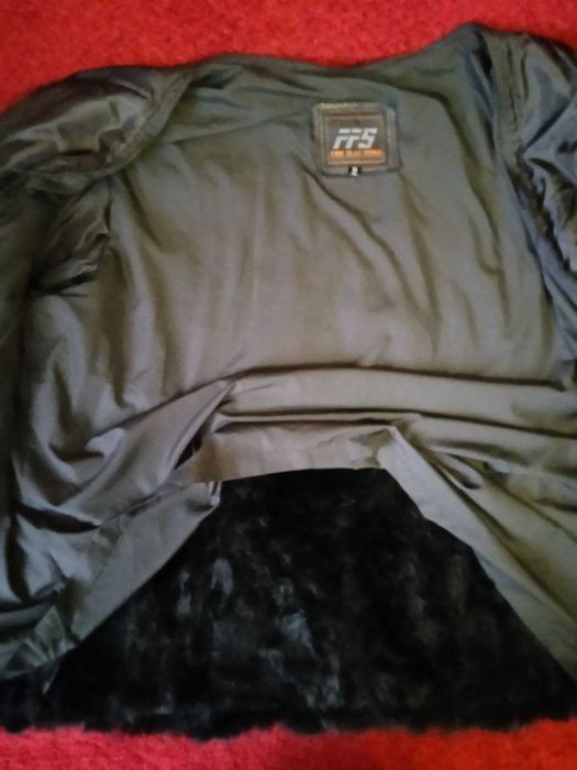 Шкіряна зимова куртка чоловіча,  р. 5XL/58