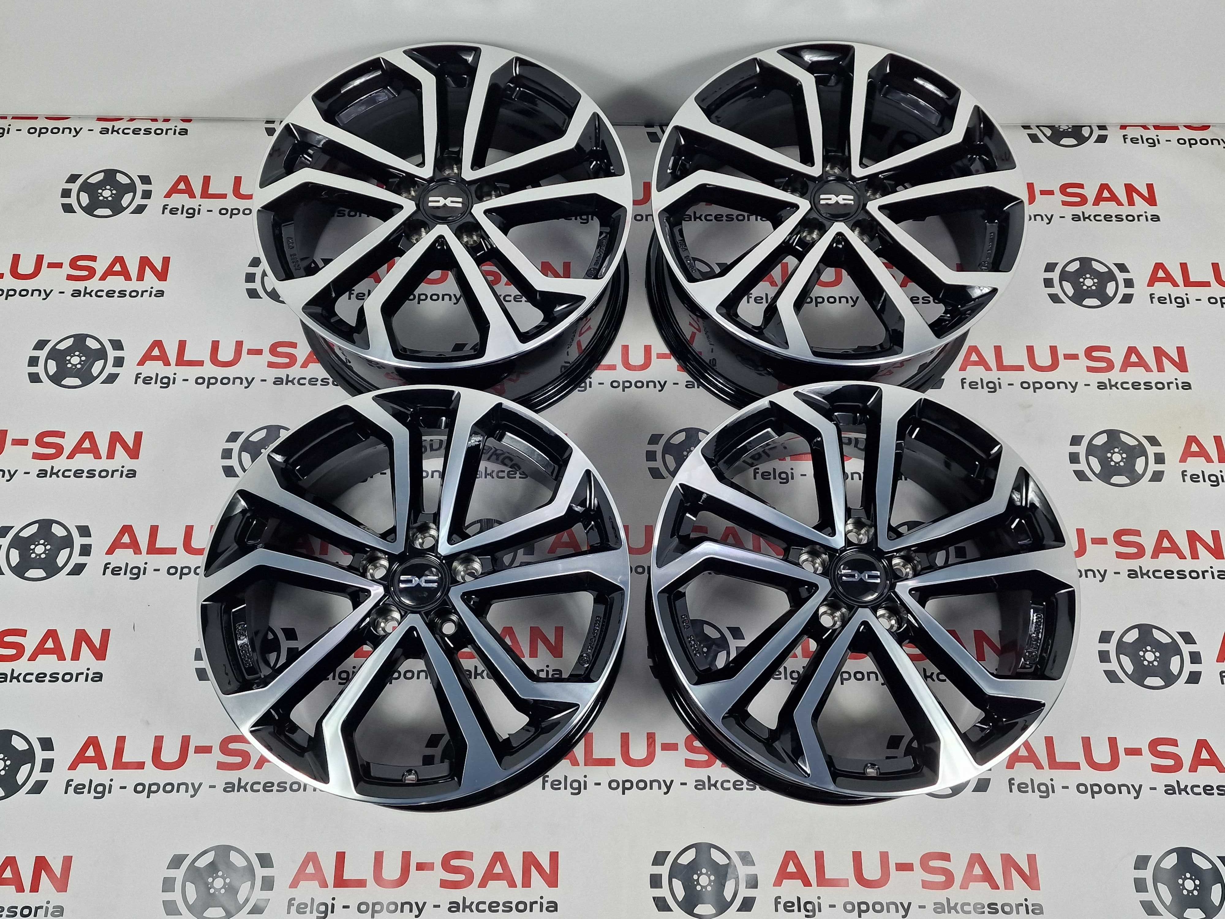 NOWE alufelgi DACIA 19" 5x114,3 Duster - Czarne