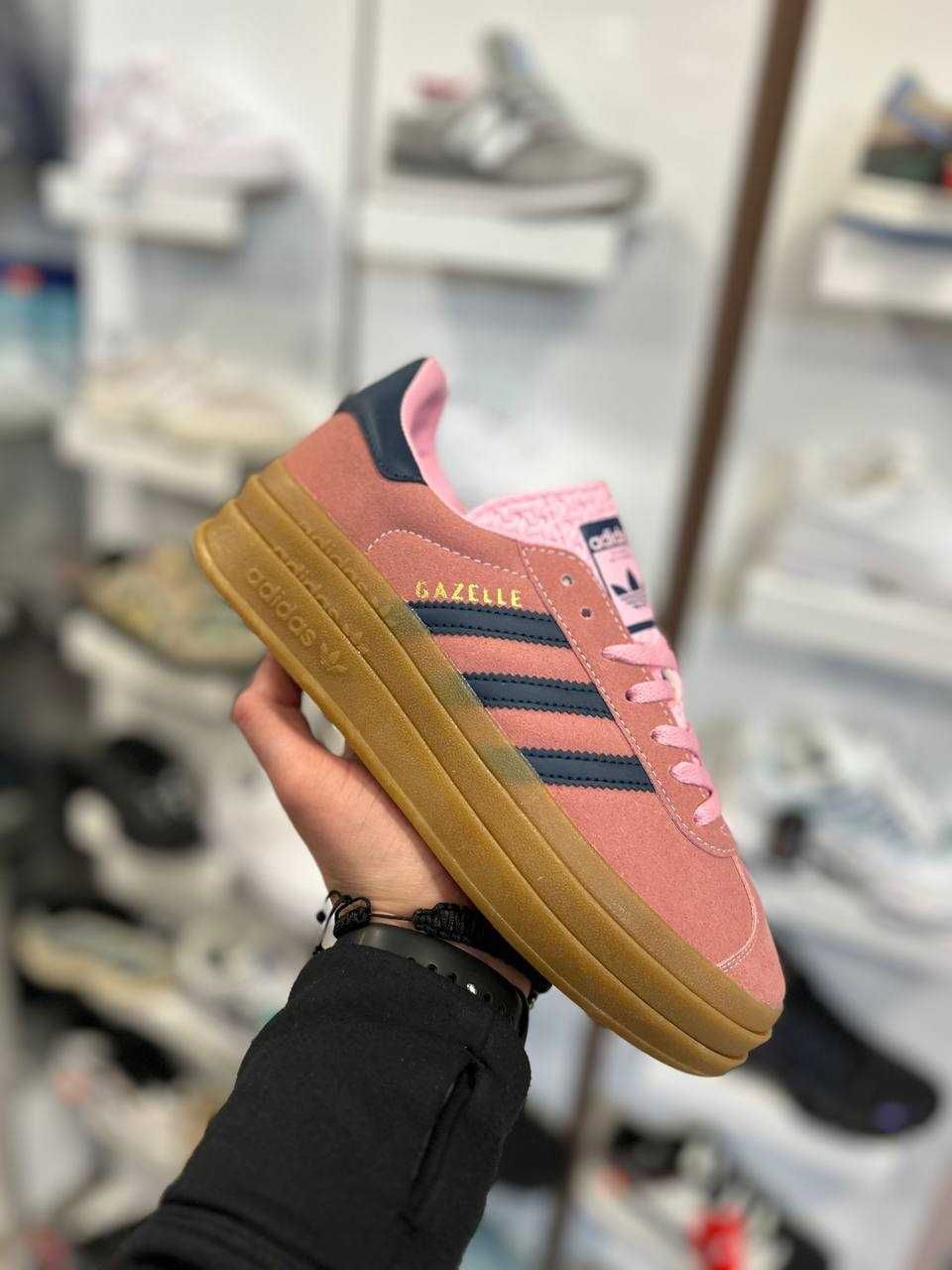 Знижка !Жіночі кросівки Adidas Gazelle Bold 23 (36-40) QRсканується