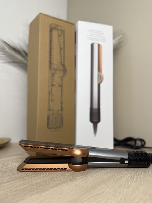 Dyson Airstrait HT-01 Nickel/Copper — стайлер утюжок фен для волосся