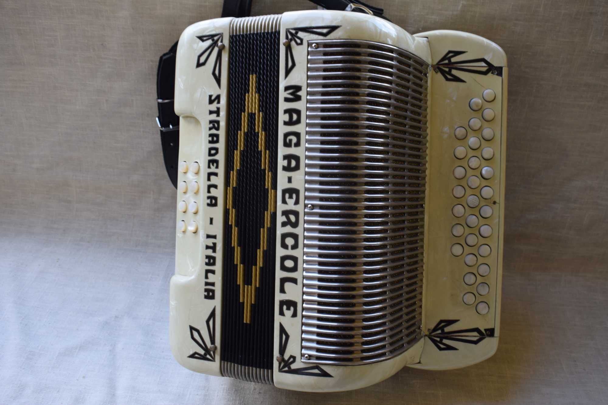 Concertina Maga-Ercole Stradella-Italia 4 Voz. Fa# La#Re#