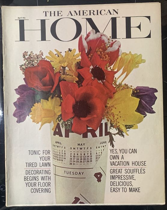 Revistas american home anos 60