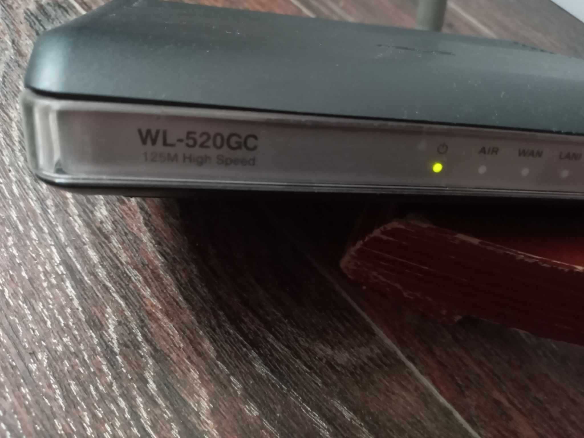Wi-Fi маршрутизатор роутер Asus WL-520GC рабочий стандарт802.11g