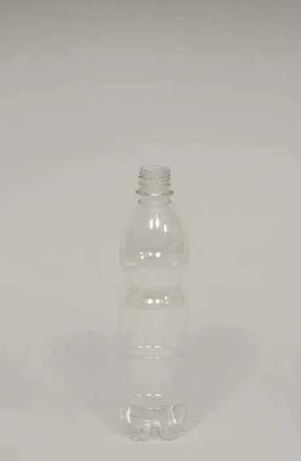 Пластиковая бутилка тара пєт флакон 0.5 пляшка 0,5л коричнева прозора