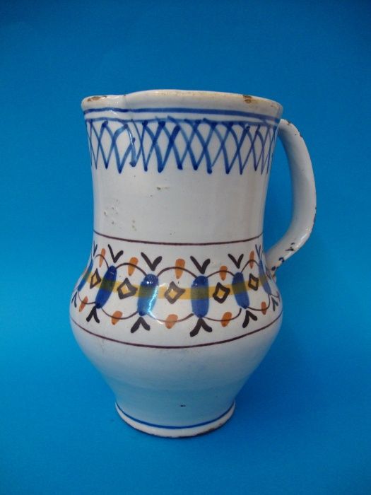 Caneca antiga em faiança Espanhola