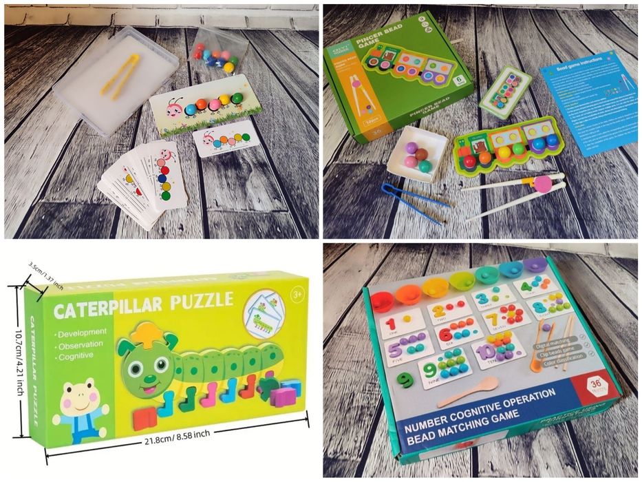 Сортери с пінцетами картками