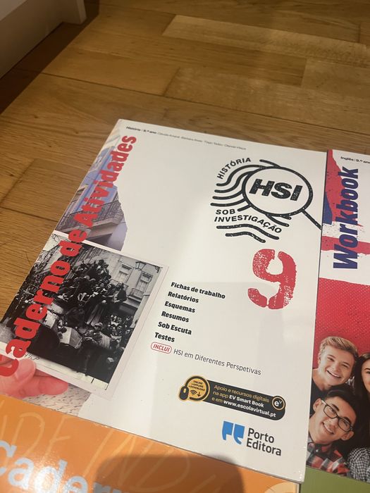Cadernos atividades 9.º ano